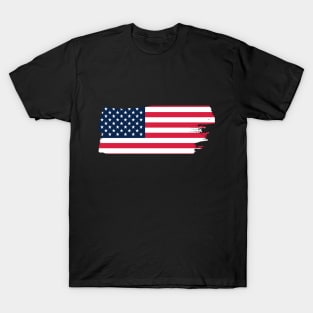 American Flag USA T-Shirt